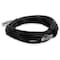 Add-On 25FT RJ-45 MALE TO RJ-45 MALE STRAIGHT BLACK CAT6 SLIM UTP COPPER PVC ADD-25FSLCAT6-BK - alternate 4
